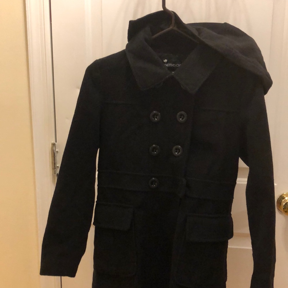 Black coat